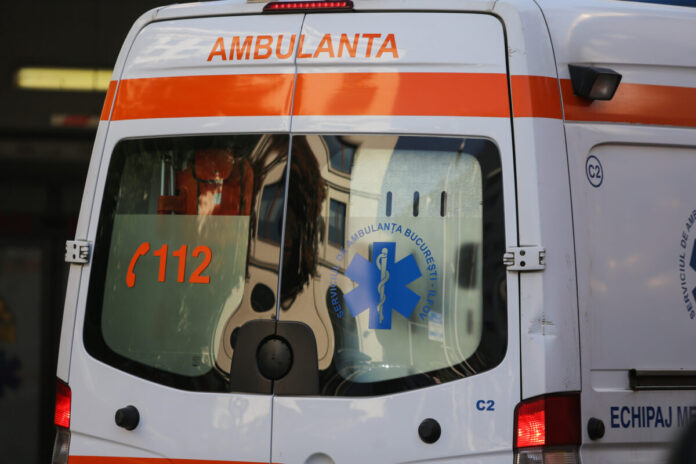 accident teasc Accident pe DN 55, la Teasc