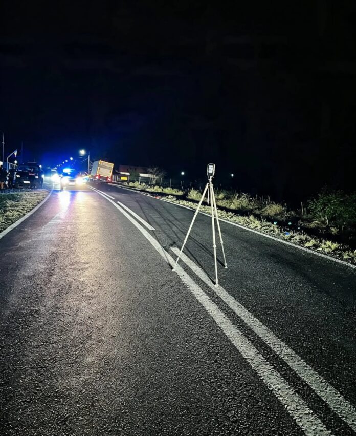 Tragedie pe DN 55, în Dolj: un bărbat a murit după ce a fost lovit de o autoutilitară